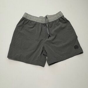 Chubbies Dark Gray Men's Athletic Shorts - Hybrid